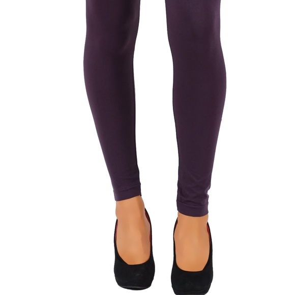Casual Light weight Leggings Purple - Picture 3 of 3